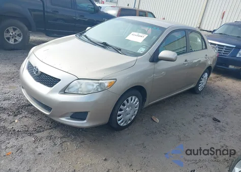 2009 Toyota Corolla Xle из США, поврежденный, VIN 1NXBU40E39Z113281